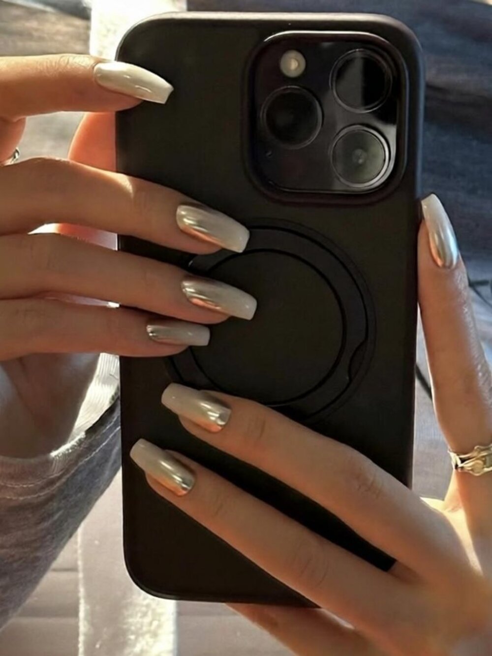 Customizable handmade press-on nails reusable